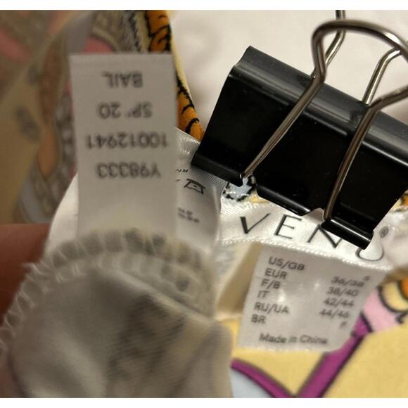 sundress for women size sm. yellow pink white Asymmetric - Picture 8 of 8